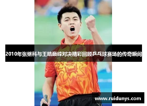 2010年张继科与王皓巅峰对决精彩回顾乒乓球赛场的传奇瞬间