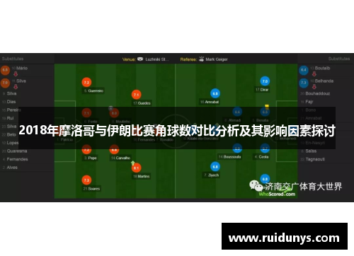 2018年摩洛哥与伊朗比赛角球数对比分析及其影响因素探讨